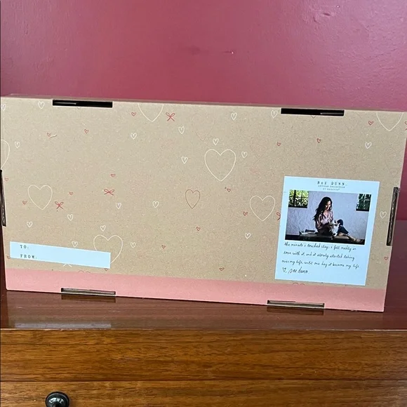 New Rae Dunn Yours & Mine Heart Mugs - Picture 4 of 15